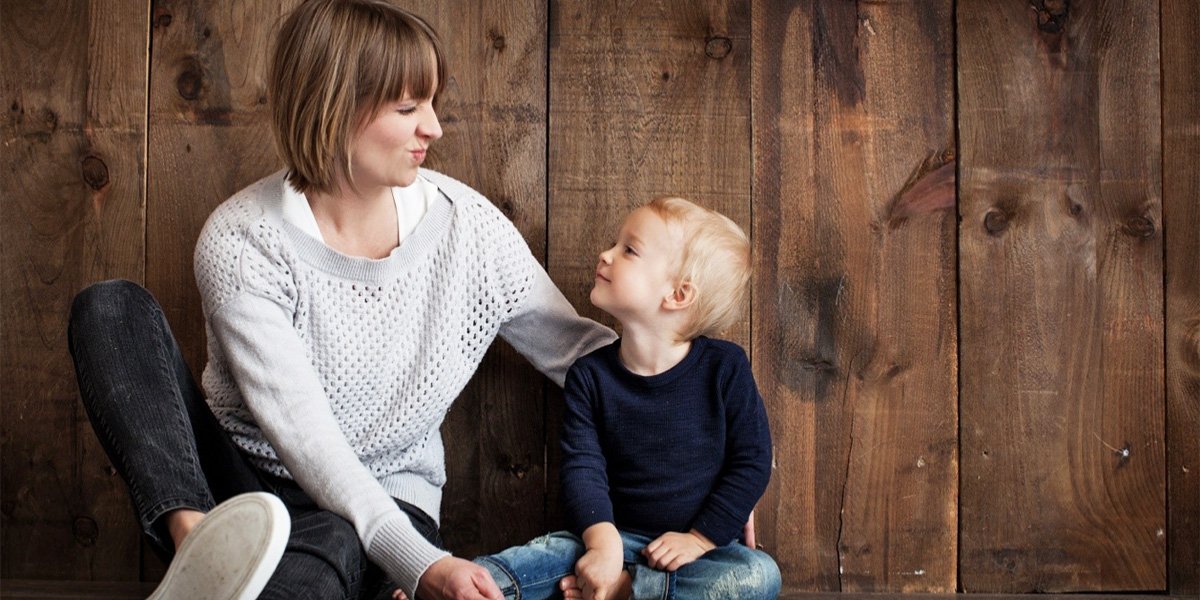 A Parent Teaching A Child About Boundaries
